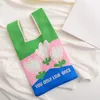 HBP NICHE DESIGN LADY PERSONA LITY KNITING BAG INS KOREAN Simple Woven Bag Color Mönster Fritid Handväska Package