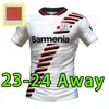 2023 2024 Bayer Soccer Jerseys Leverkusen Wirtz 23 24 Schick Tah à domicile troisième HLOZEK DEMIRBAY Tapsoba maillot de football 04 HOMMES ADULTES Taille S-2XL