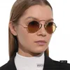 2023 Nouvelle année de designer de luxe nouvelle chaîne ovale de la famille G ins même lunettes de soleil personnalisées de Ni Ni GG0991S