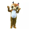 Cute Deer Mascot Costumes Party Novel Animals Fancy Dress Anime Character Carnival Halloween Xmas Parade Suits