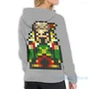 Sweats à capuche pour hommes sweat pour hommes pour femmes drôle Final Fantasy 6 rire Kefka imprimer sweat à capuche décontracté Streatwear