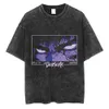 Men's T-Shirts Anime Berserk Tshirt Men Women 100% Cotton Tshirts Guts Washed Vintage T-Shirt Y2k Short-Sleeved Shirts Summer Streetwear Tops 230802