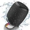 Draagbare luidsprekers Mini Bluetooth -luidspreker Portable geluid Waterdichte buiten draadloze luidspreker met LED -lichtmodi stereo subwoofer luidspreker