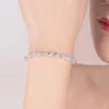 Link Bracelets Factory Direct Sales 925 Stamp Silver Color Bracelet For Women Lovely Hollow Ball Chain Fashion Wedding Party Gift Jewelry