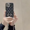 Дизайнерский алмазный телефон корпус кожаная цепочка модные аботабильные телефоны для iPhone 14 11 12 13 Pro Max Max Sudbag Cope Cople