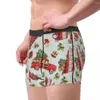 Caleçon Homme Joyeux Noël Sous-Vêtements Année Rouge Camion Humour Boxer Culotte Homme Taille Moyenne Plus La Taille