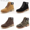 Stövlar 2023 herrstövlar Nya ridskor Herrens avslappnade High Top Snow Boots Fashion Western Boots Högkvalitativa skor Zapatillas de Hombre Z230803