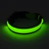 Dog Apparel Adjustable LED Collar Glowing Anti lost Night Safety Pet Luminous Flashing Necklace for Small Medium Large Dogs Cat 230802