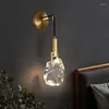 Lâmpadas de parede Lâmpada montada Lanterna Arandelas Espelho para quarto cama inteligente Luz de leitura gooseneck