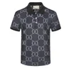 203 Vêtements d'été Designer de luxe Polos Hommes Casual Polo Mode Serpent Abeille Imprimer Broderie T-shirt High Street Hommes Polos Taille M-3XL