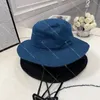 Drawstring Lace Up Bucket Hats Triangle Icon Designer Hats Alpine Hat Casquette For Men Women