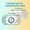 For Switch Carrying Case Compatible With Nintendo Switch/Switch OLED, With 10 Games Cartridges Protective Hard Shell Travel Carrying Case Pouch For Console