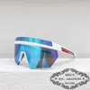 2024 Luksusowy projektant nowy luksusowy projektant P Big Rame Riding Sunglasses Net Red Stars Ski Goggles SPS01Y Okulary przeciwsłoneczne