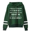 Moletons com capuz feminino You Had Judge Me Graphics Feminino Harajuku Slogan Moletom Retrô Cotação Oversized Streetwear Feminino 230802