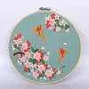 Chinese Style Products Chinese Flower DIY Embroidery Needlework Cross Stitch Craft Set for Beginner Pattern Printed Sewing Art Craft Painting R230803