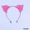 Christmas lace cat ears headband baby girls women sticks party performance European and American accessoriesZZ