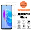 حماة شاشة الهاتف الخلوي لـ Tecno Spark 9 Pro 6.6 "HD Glass Glass Protection On Tecno Spark 9 Pro Screen Protector Cover X0803