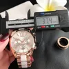 Relógios de pulso Lazer Moda Feminina Relógio Quartzo Feminino Presente de Luxo Vermelho Reloj De Damas