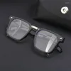 Zonnebril Punk Vierkant Voor Mannen Retro Steampunk Vrouwen Vintage Mode Bril Drop Lunette De Soleil Homme