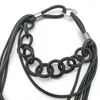 Hänghalsband ydydbz designer handgjorda halsband Två stilar matchar långt pendnat för kvinnor 2023 mode smycken tillbehör choker