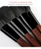 Make-up Kwasten 12 stks Borstel Set Dierenhaar Professionele Cosmetica Make Up Tools Kit Voor Poeder Blusher Oogschaduw Eyeliner