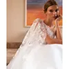 Simple Satin Beach A Line Wedding Dresses With Wrap Scoop Neck Sleeveless Backless Lace Appliques Bridal Gowns Boho Reception Party 328 328