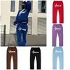 Heren Trainingspakken verkopen explosies NOFS patroon bedrukte broek mannen Y2K punk Harajuku Gothic hiphop wijde pijpen slanke broek street wear nk