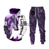 Men's Tracksuits Animal 3D Tiger Printed Men Hoodies Pants Casual Hooded Sweatshirt Sweatpants Tracksuits 2pc Set Autumm And Winter Sport Suit J230803