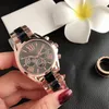 Relógios de pulso Lazer Moda Feminina Relógio Quartzo Feminino Presente de Luxo Vermelho Reloj De Damas