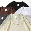 Men's T-Shirts Brand Men Oversize T shirts 220 gsm Heavy Pure Cotton High Street Mens T-shirt Casual Drop-Shoulder Man T-Shirt Hip Hop 230802