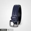 Fashion Couple SheepSkin Woven Belt Designer Largeur de courroie décontractée 4,0 cm 3,5 cm Classic Pin Boucle jeunesse Jean Jeans disponible en cadeau