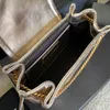 10A Top Mirror Quality Mini Nolita Chain Bag Super Luxury Lambskin Underarm Bag Deluxe Designer Diamond Quiting Shoulder Cross Body Bags Número de Série