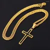 Pendant Necklaces 4pcs Enamel Black Religious Faith Cross Necklace Measures Wide Jewelry Gifts For Women