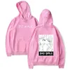 Herrtröjor män/kvinnor kawaii sorgliga flickor pojkar hoodie cool streetwear pullover långärmad manga tryck huvtröja toppar