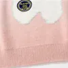 Męskie swetry Harajuku SWEATER SWEAT MĘŻCZYZNA Kobiety kreskówka owiec haft japoński w stylu college'u pullover przyczynowy wieżowa uliczna odzież uliczna