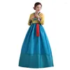 Ethnic Clothing Women Korean Traditional Costume Minority Performance Court Clothes Flower Year Wedding Party Dance Dress