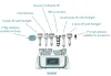 Trasformazione del corpo Ultimate 8 in 1 80K Cavitazione Slimitatura e sollevamento della pelle-Equipaggiamento di bellezza sotto vuoto RF premium