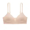 Tenue de yoga soutien-gorge Roseheart pour femmes rouge Sexy Bralette sans fil sans couture coton tasse A B C étudiant rembourré jeune femme petite poitrine