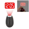 Relógios de mesa Despertador De Projeção Digital Portátil Chaveiros Mini Projetor LED Carry Time Corda Pendurada Decoração