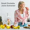 Fruit Vegetable Tools 400ml Powerful Electric Juicer cup portable Smoothie Blender Mixer Food Processor USB Rechargeable Mini Juice Blenders 230802