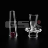 Full Weld Beveled Edge Smoking Accessories Quartz spinner banger Set with 1 Ruby Terp Pearls for dab rig water Pipes Bong Hookahs