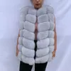 Giacche da donna Gilet di pelliccia naturale Cappotto da donna autunno inverno caldo realizzato in vero vero ves genuino da donna 230803