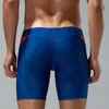 Men's Swimwear Mens Athletic Training Swimsuit Male Tight Surf Shorts Stretchy Swimming Truck Pool Diving Snorkeling