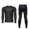 Moto Vêtements Hommes Moto Body Armor Respirant Sous-Vêtements De Sports De Plein Air Moto Motocross Couche De Base D'été Biker Veste Pantalon Pour Adultes x0803