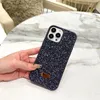 Women Designer Diamond Phone Case for iPhone 12Promax 13 Pro Max 12 11 14 Promax 7 8 Falled Case Clear Phone Cover 2308038Z