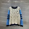 Herren Womens Round Neck Pullover Designer warme Wollpullover übergroße Pullover -Sweatshirts übergroß