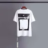 Chemise Hommes Femmes Designers T-shirts Offs Tops Lâche Homme Casual S Vêtements Streetwear Shorts Manches T-shirts Taille Offes White266