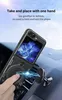 Slim Fit 360 ﾰ Ring Ring Rockproof Kickstand Car Mount Mount Case for Samsung Galaxy Z Flip 5G/Z Flip5 Cover
