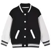 Jackor Autumn Kids Jackets For Boys Girls Custom Baseball Coats er själva Chirldrens kläder Casual Light Weight Ytterkläder Sweatshirt 230803