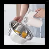 Baking Moulds Stainless Steel Microporous Colander With Mixing Bowl Large Rice Washing Food Strainer Set For